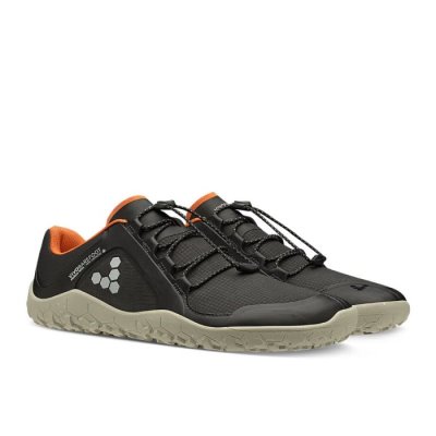 Chaussure Running Road Vivobarefoot Primus Trail WX Firm Ground Homme - Noir NWY295013